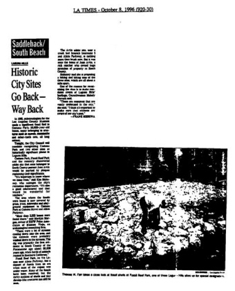 Historic City Sites Go Way Back